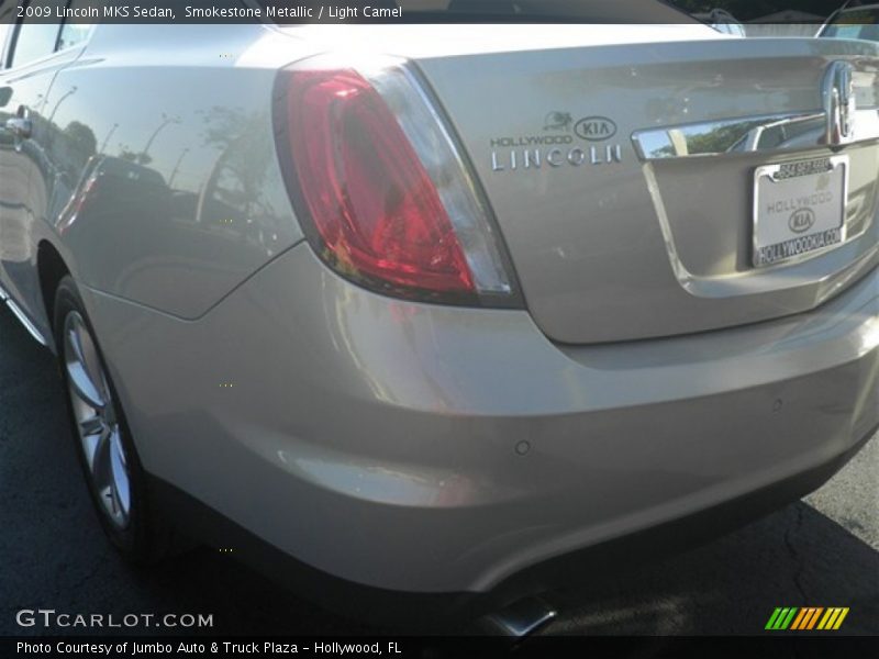Smokestone Metallic / Light Camel 2009 Lincoln MKS Sedan