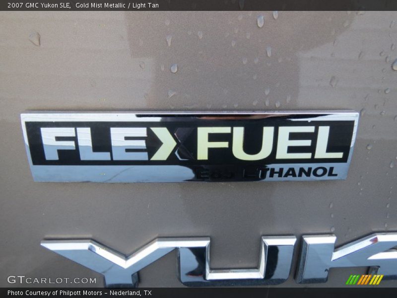 Gold Mist Metallic / Light Tan 2007 GMC Yukon SLE