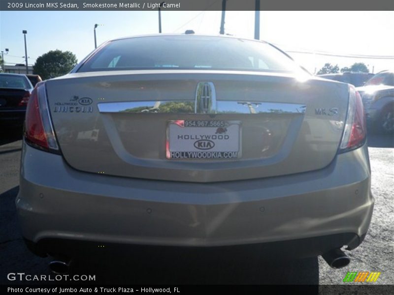 Smokestone Metallic / Light Camel 2009 Lincoln MKS Sedan