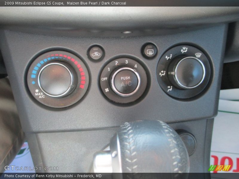 Maizen Blue Pearl / Dark Charcoal 2009 Mitsubishi Eclipse GS Coupe