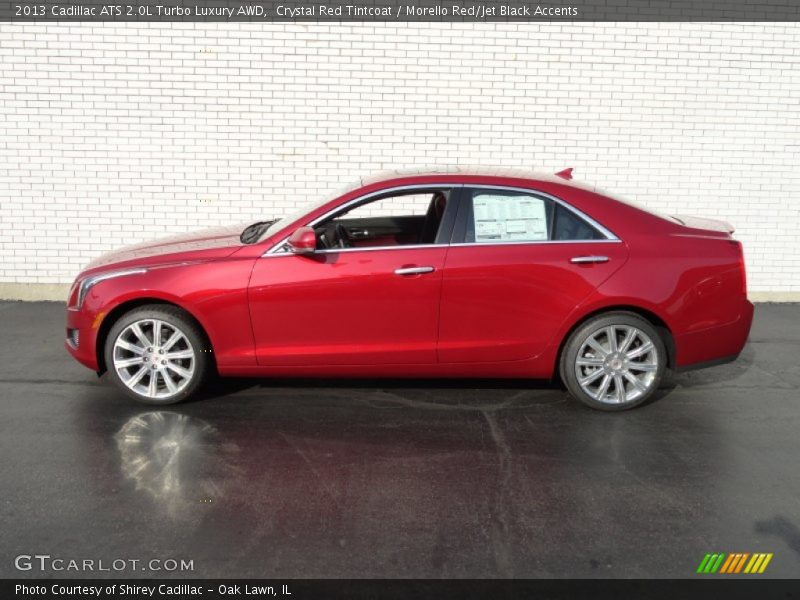  2013 ATS 2.0L Turbo Luxury AWD Crystal Red Tintcoat