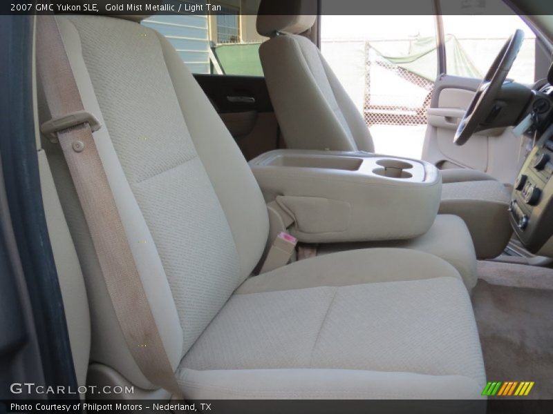 Gold Mist Metallic / Light Tan 2007 GMC Yukon SLE