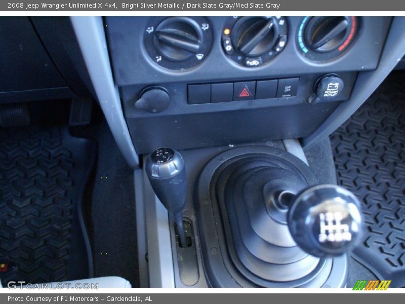  2008 Wrangler Unlimited X 4x4 6 Speed Manual Shifter