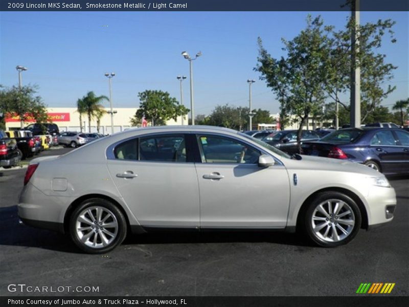 Smokestone Metallic / Light Camel 2009 Lincoln MKS Sedan