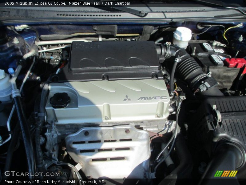 Maizen Blue Pearl / Dark Charcoal 2009 Mitsubishi Eclipse GS Coupe