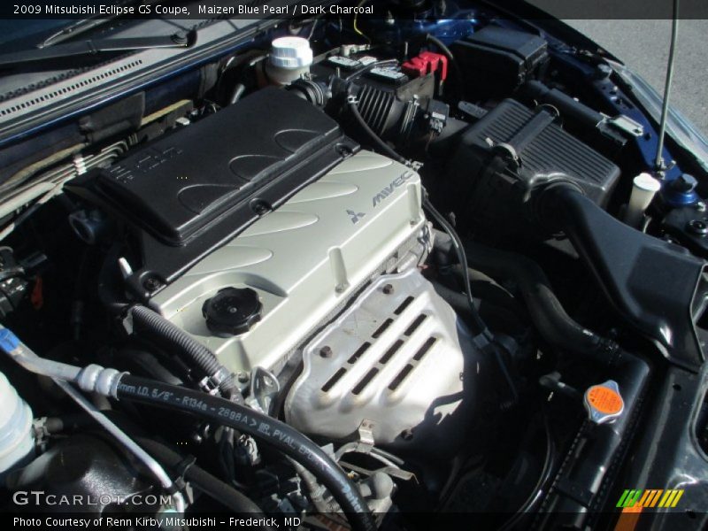 Maizen Blue Pearl / Dark Charcoal 2009 Mitsubishi Eclipse GS Coupe