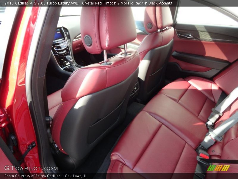 Rear Seat of 2013 ATS 2.0L Turbo Luxury AWD