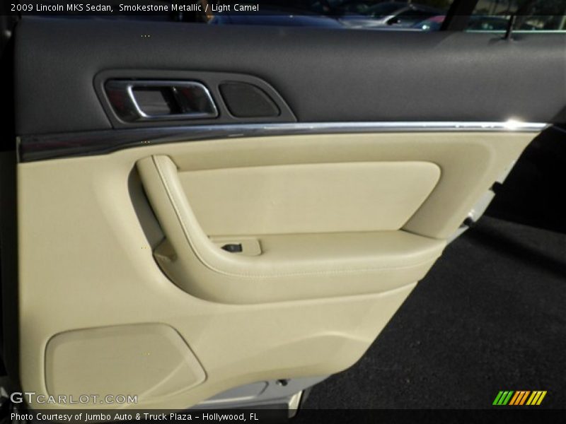 Smokestone Metallic / Light Camel 2009 Lincoln MKS Sedan