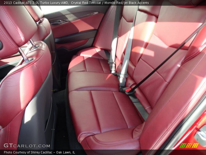 Rear Seat of 2013 ATS 2.0L Turbo Luxury AWD