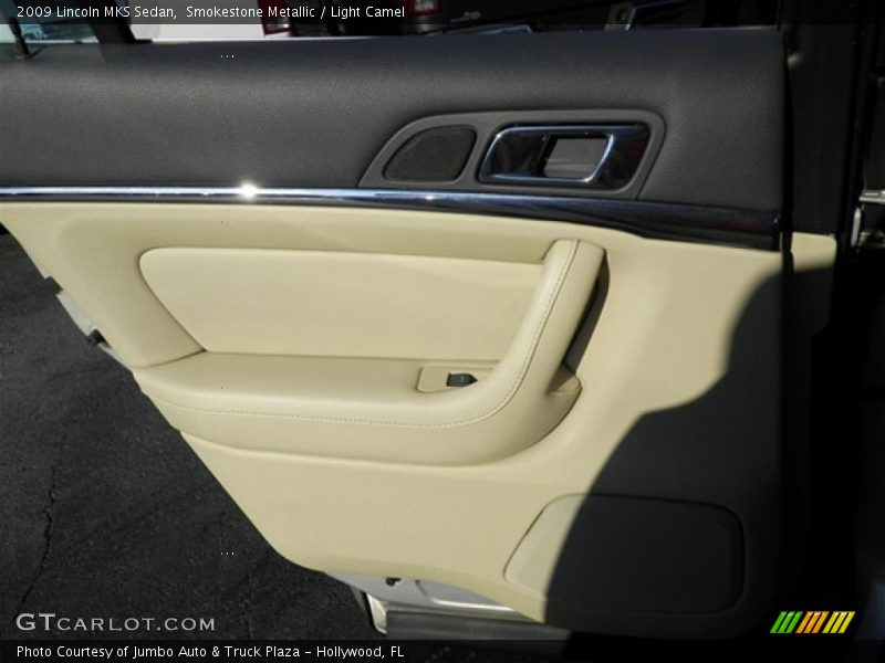 Smokestone Metallic / Light Camel 2009 Lincoln MKS Sedan