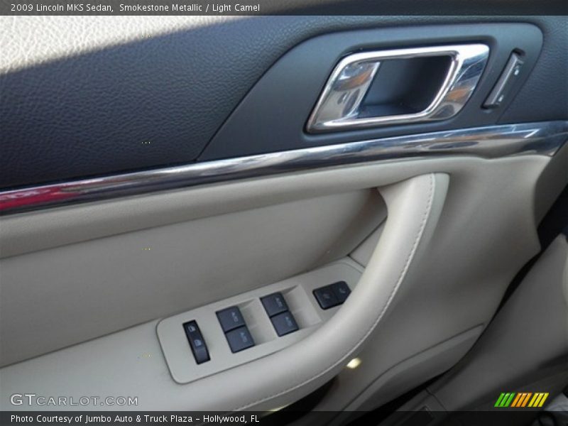 Smokestone Metallic / Light Camel 2009 Lincoln MKS Sedan