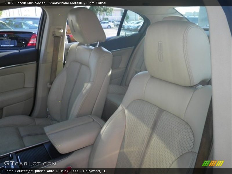 Smokestone Metallic / Light Camel 2009 Lincoln MKS Sedan