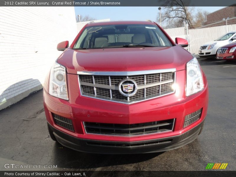 Crystal Red Tintcoat / Shale/Brownstone 2012 Cadillac SRX Luxury