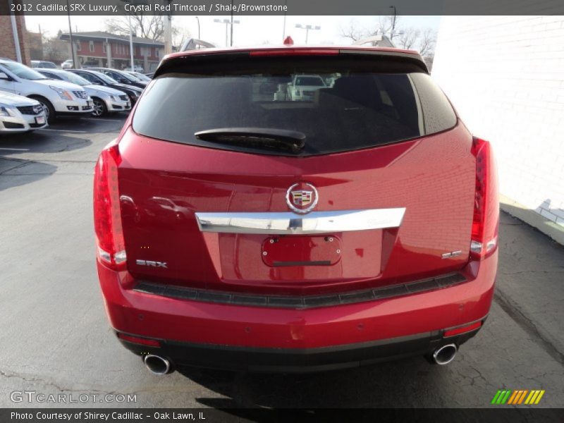 Crystal Red Tintcoat / Shale/Brownstone 2012 Cadillac SRX Luxury