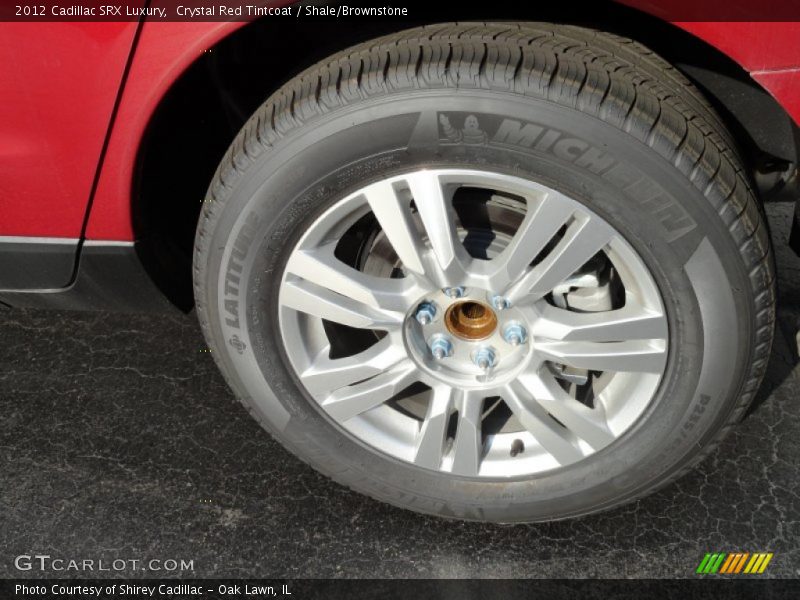 Crystal Red Tintcoat / Shale/Brownstone 2012 Cadillac SRX Luxury