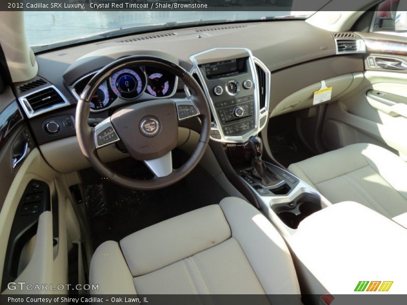 Crystal Red Tintcoat / Shale/Brownstone 2012 Cadillac SRX Luxury