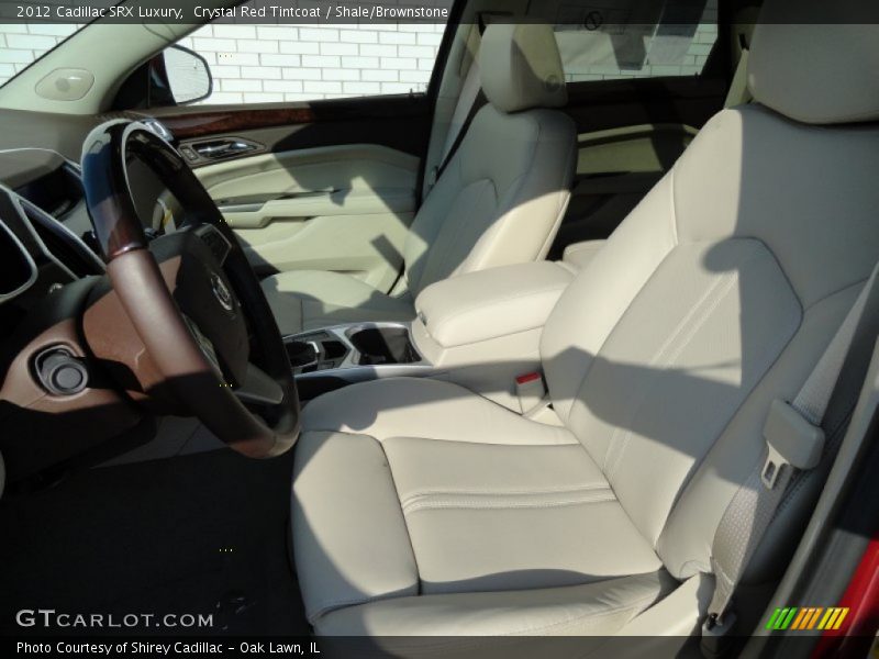 Crystal Red Tintcoat / Shale/Brownstone 2012 Cadillac SRX Luxury