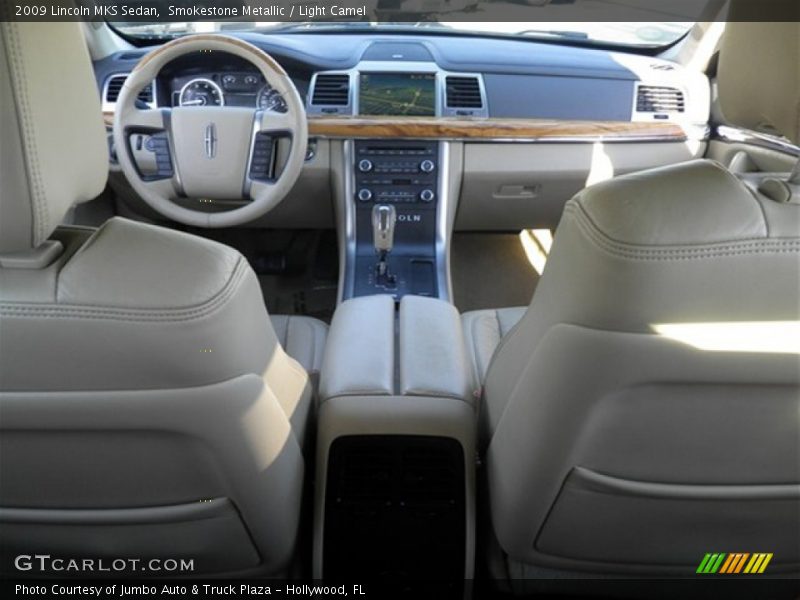 Smokestone Metallic / Light Camel 2009 Lincoln MKS Sedan