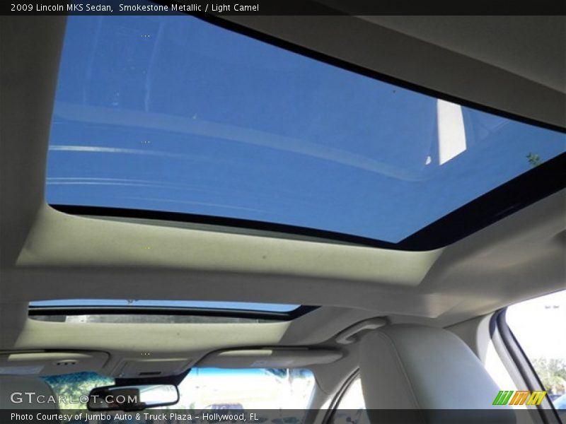 Smokestone Metallic / Light Camel 2009 Lincoln MKS Sedan