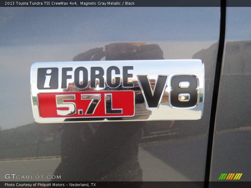 Magnetic Gray Metallic / Black 2013 Toyota Tundra TSS CrewMax 4x4