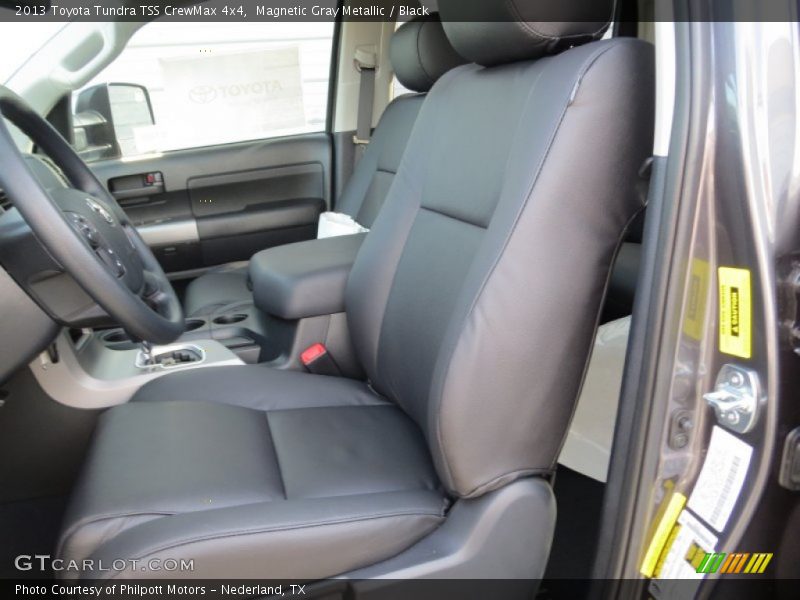 Front Seat of 2013 Tundra TSS CrewMax 4x4