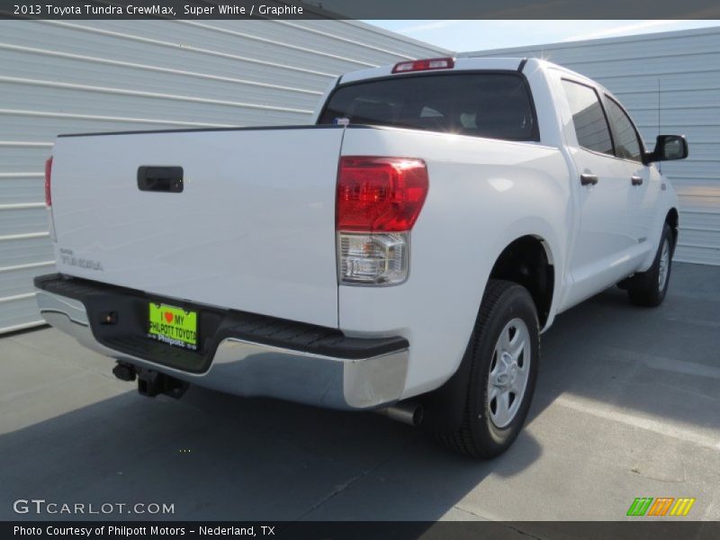 Super White / Graphite 2013 Toyota Tundra CrewMax