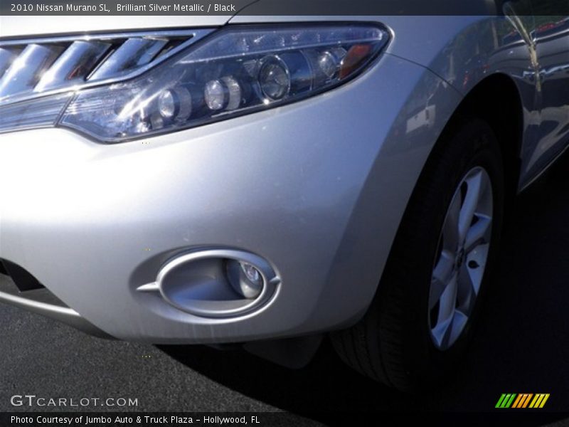 Brilliant Silver Metallic / Black 2010 Nissan Murano SL