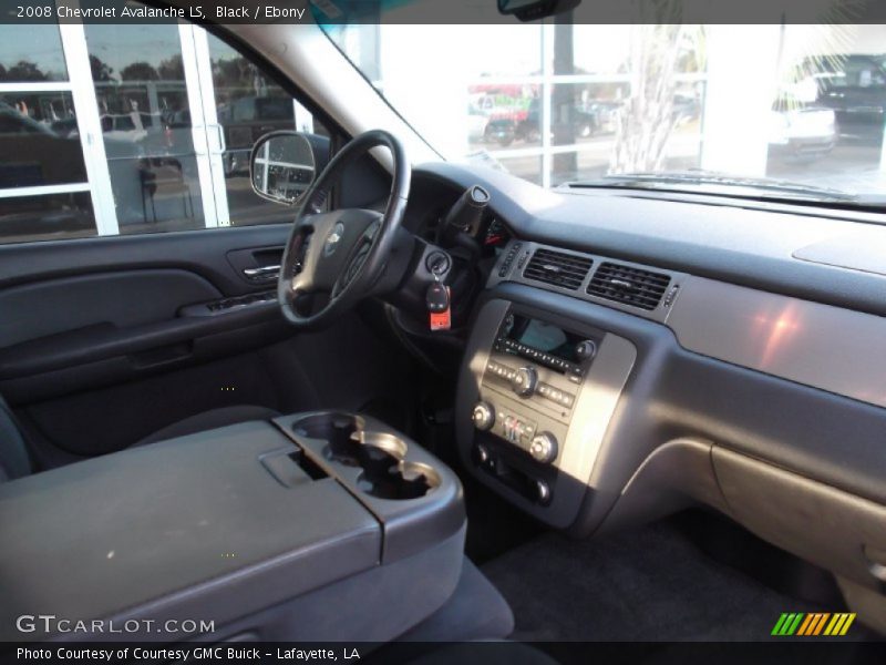 Black / Ebony 2008 Chevrolet Avalanche LS