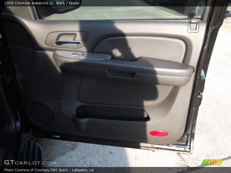 Black / Ebony 2008 Chevrolet Avalanche LS