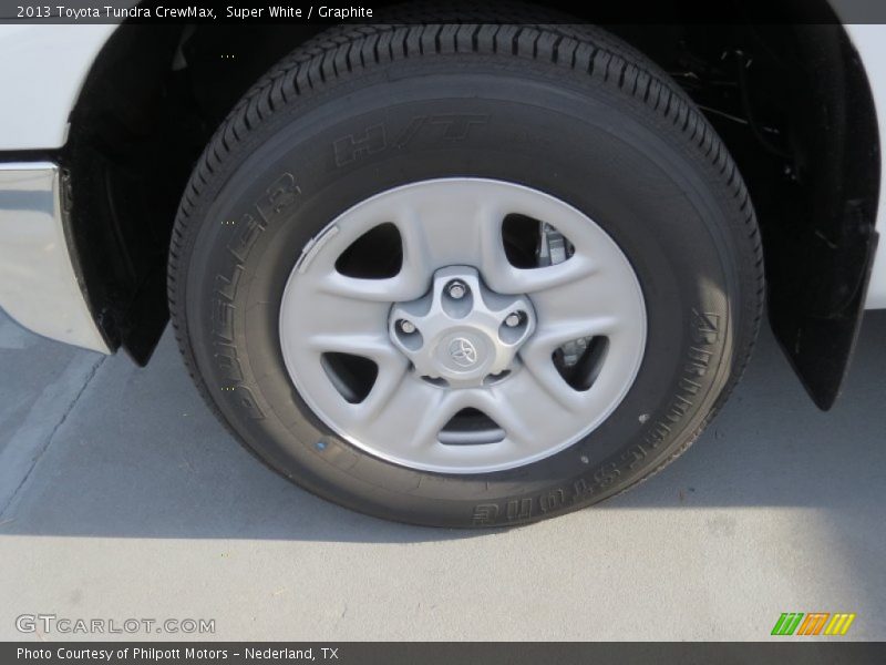 Super White / Graphite 2013 Toyota Tundra CrewMax