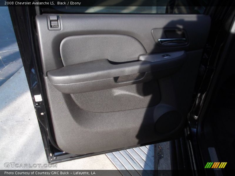 Black / Ebony 2008 Chevrolet Avalanche LS