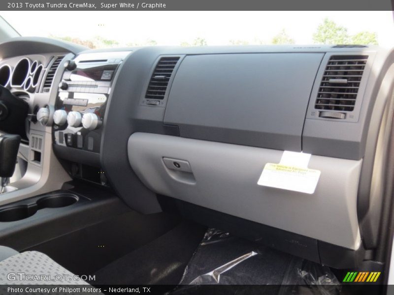 Super White / Graphite 2013 Toyota Tundra CrewMax