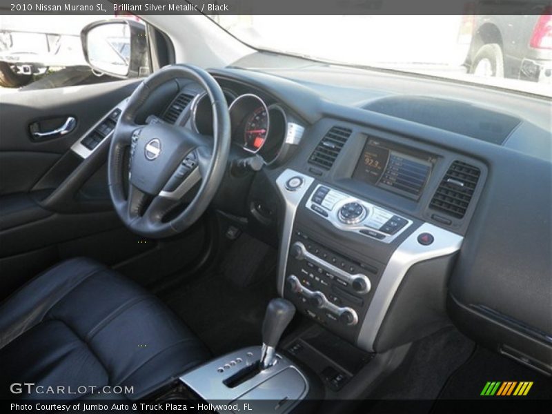 Brilliant Silver Metallic / Black 2010 Nissan Murano SL