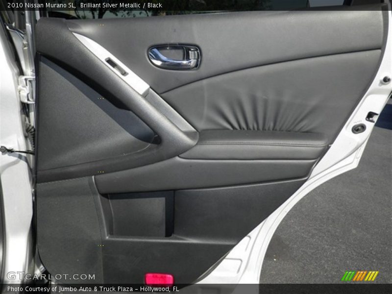 Brilliant Silver Metallic / Black 2010 Nissan Murano SL