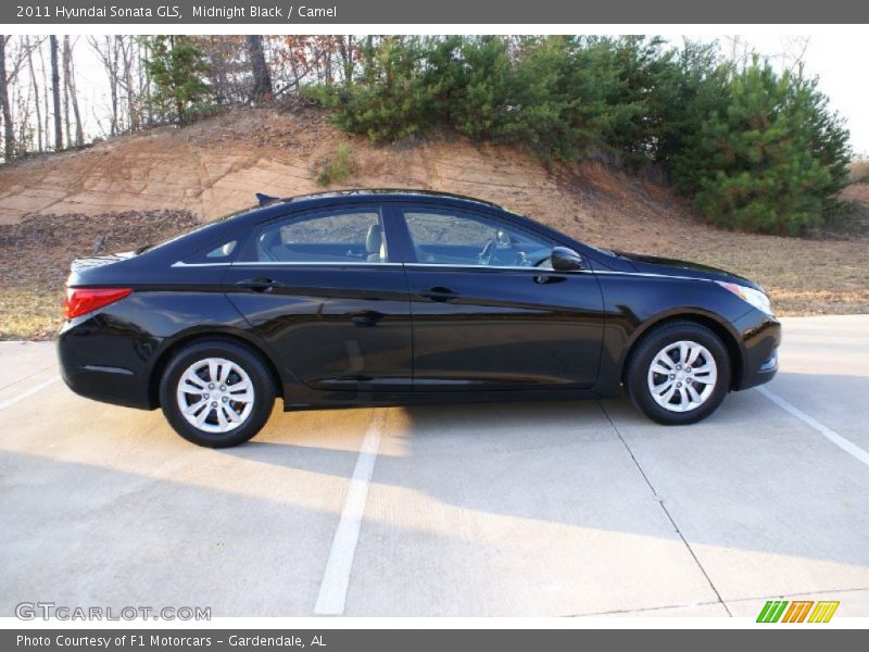 Midnight Black / Camel 2011 Hyundai Sonata GLS