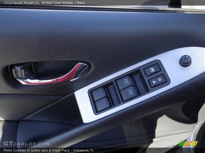 Brilliant Silver Metallic / Black 2010 Nissan Murano SL