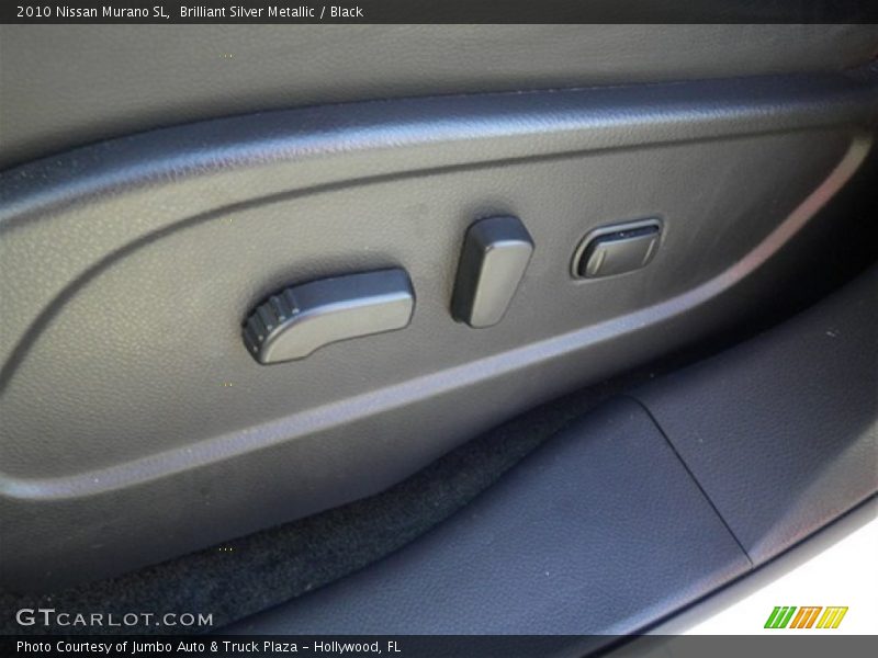 Brilliant Silver Metallic / Black 2010 Nissan Murano SL