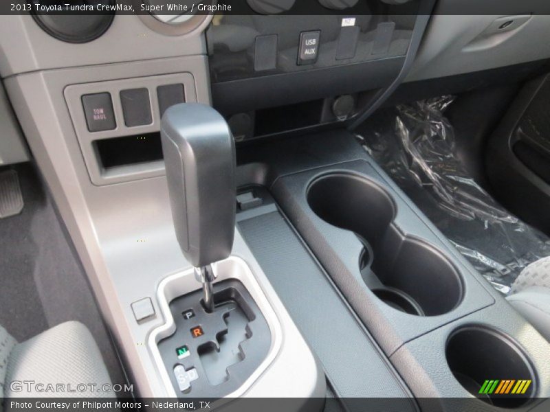 Super White / Graphite 2013 Toyota Tundra CrewMax