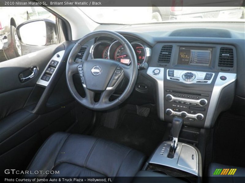 Brilliant Silver Metallic / Black 2010 Nissan Murano SL