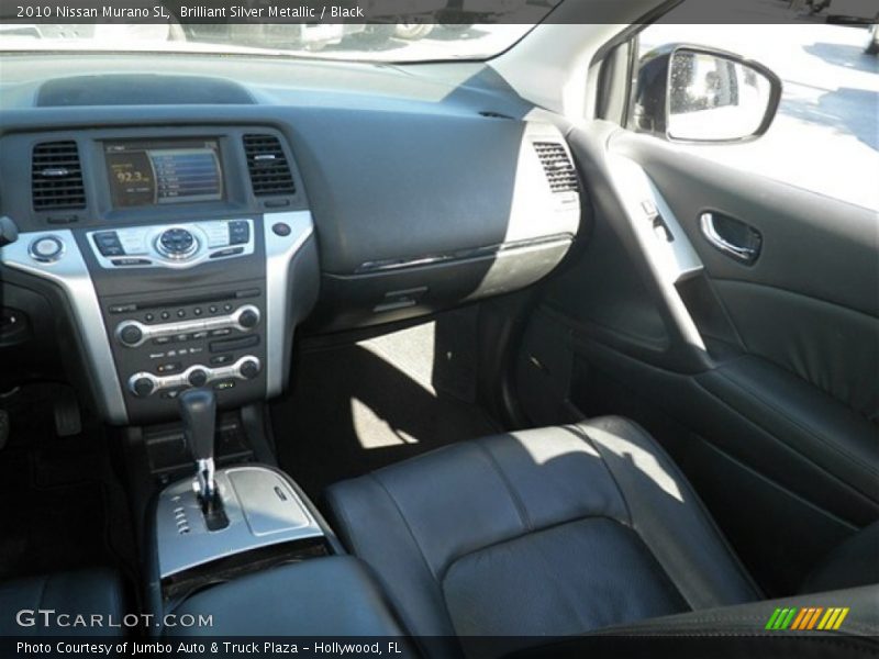 Brilliant Silver Metallic / Black 2010 Nissan Murano SL