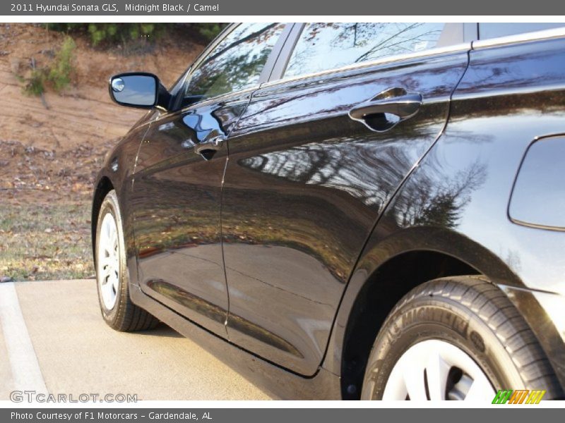 Midnight Black / Camel 2011 Hyundai Sonata GLS