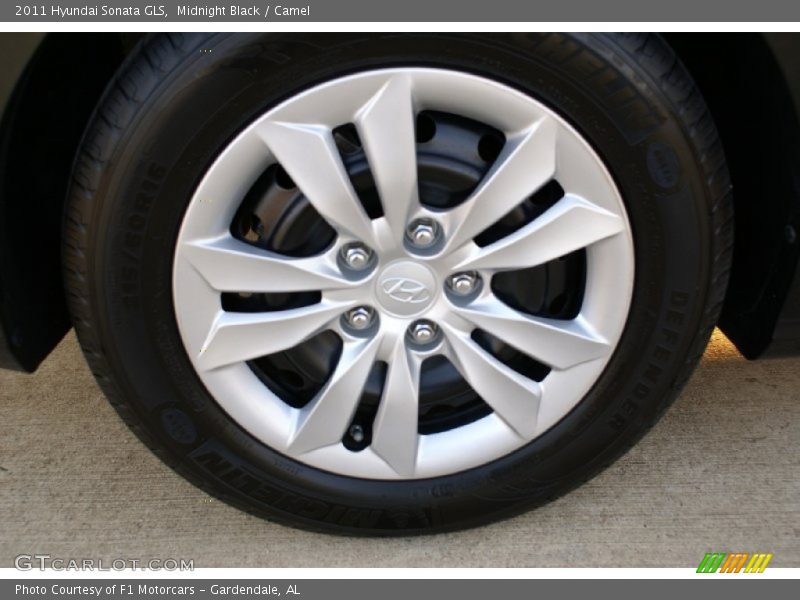 Midnight Black / Camel 2011 Hyundai Sonata GLS