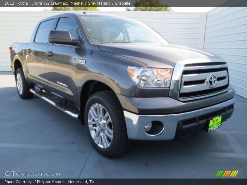 Magnetic Gray Metallic / Graphite 2013 Toyota Tundra TSS CrewMax