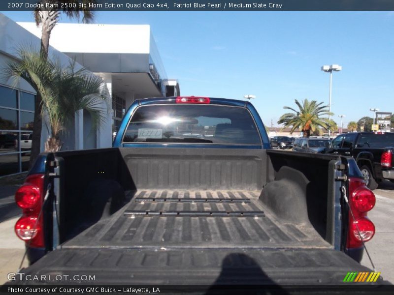 Patriot Blue Pearl / Medium Slate Gray 2007 Dodge Ram 2500 Big Horn Edition Quad Cab 4x4