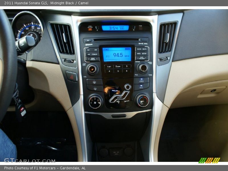 Midnight Black / Camel 2011 Hyundai Sonata GLS