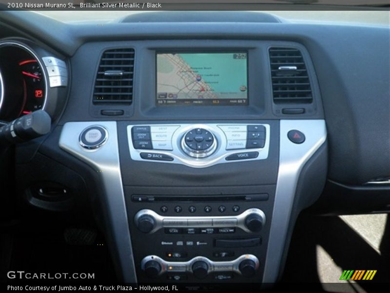 Brilliant Silver Metallic / Black 2010 Nissan Murano SL