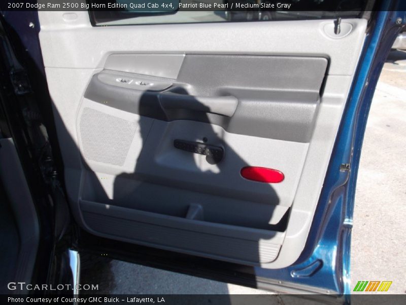 Patriot Blue Pearl / Medium Slate Gray 2007 Dodge Ram 2500 Big Horn Edition Quad Cab 4x4