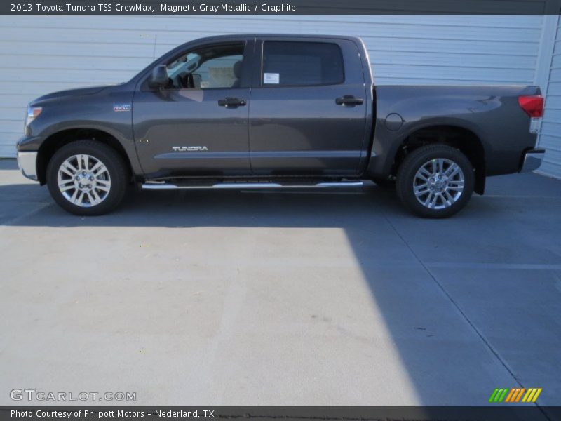 Magnetic Gray Metallic / Graphite 2013 Toyota Tundra TSS CrewMax