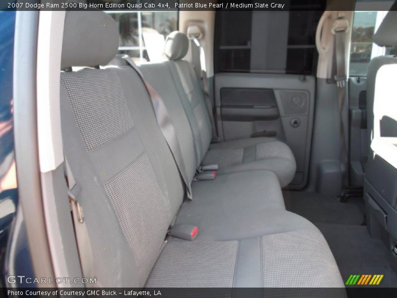 Patriot Blue Pearl / Medium Slate Gray 2007 Dodge Ram 2500 Big Horn Edition Quad Cab 4x4