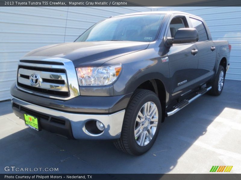 Magnetic Gray Metallic / Graphite 2013 Toyota Tundra TSS CrewMax